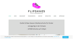 Desktop Screenshot of flipshoes.ch
